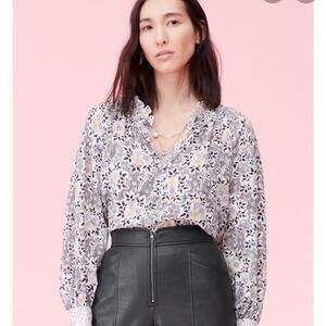 Rebecca Taylor Belle Bouquet Blouse size 12